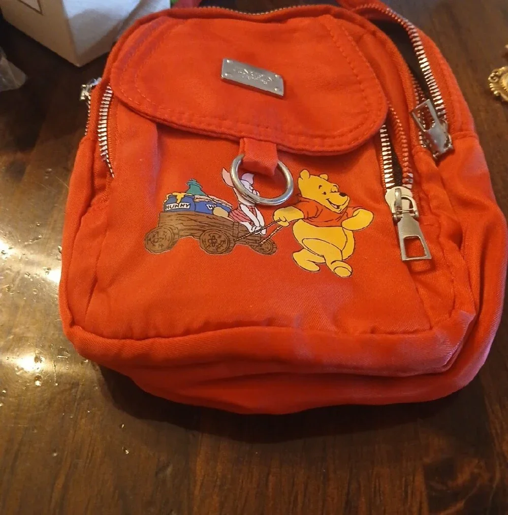 Kids Winnie the Pooh Red Mini  Bag